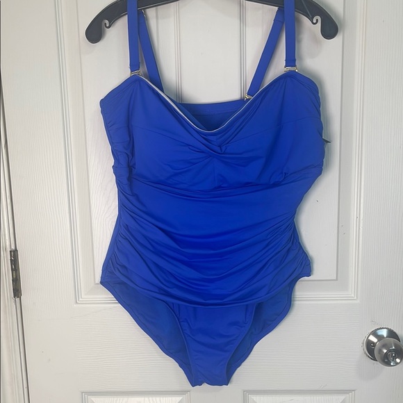 Ralph Lauren Other - New Ralph Lauren One piece Blue Swimsuit with Timeless Elegance size 18 W